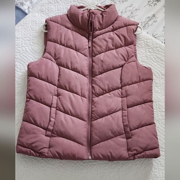 Aeropostale Mauve Puffer Vest - Picture 1 of 8